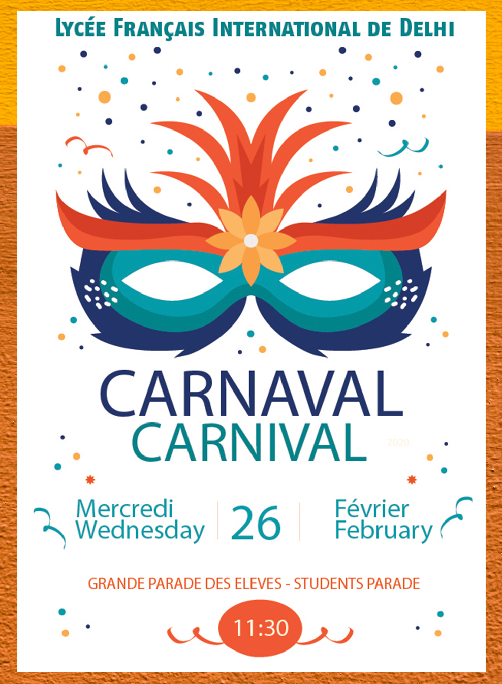 Carnaval! – Lycée Français International de Delhi